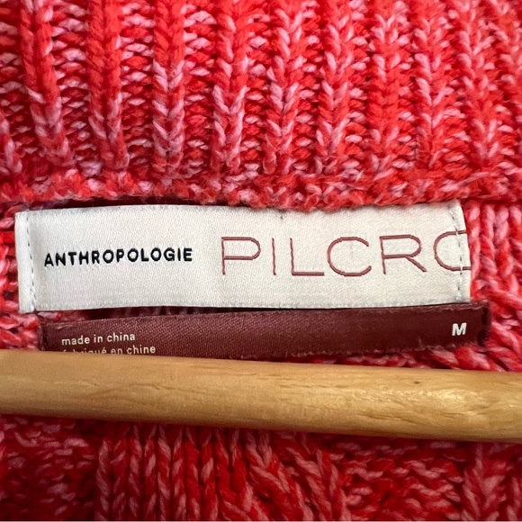 Pilcro (Anthropologie) cable knit oversized sweater size M excellent condition - Picture 8 of 9